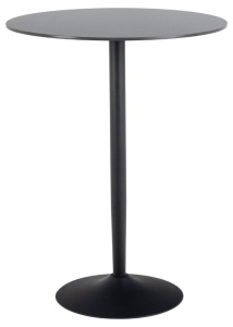 Masa bar neagra din ceramica 80 cm Malta Actona Company