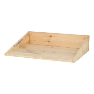 Masa bar pliabila maro din lemn pentru perete 38x58 cm Wall Esschert Design