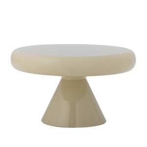 Masa de cafea bej din metal 60 cm Ricko Bloomingville