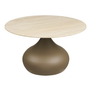 Masa de cafea din metal kaki 70 cm Pienza House Nordic