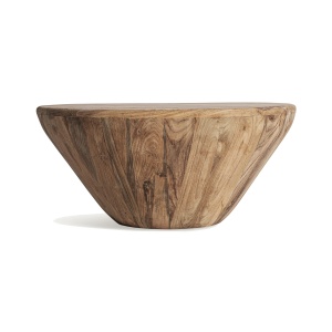 Masa de cafea maro din lemn 70 cm Erloy Vical Home