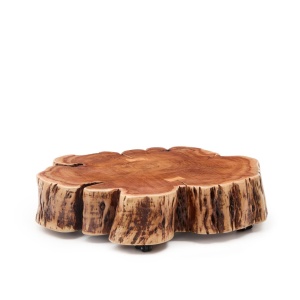 Masa de cafea maro din lemn 85 cm Tavine Kave Home