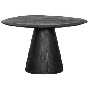 Masa de cafea neagra din lemn 59x70 cm Posture Woood