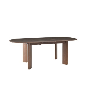 Masa dining extensibila maro 110x220(280) cm Calen Quiet Object