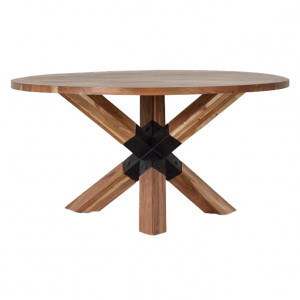 Masa dining maro din lemn 120 cm Dakar Giner y Colomer