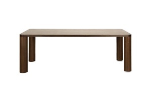 Masa dining maro din lemn 90x220 cm Harvey FEST