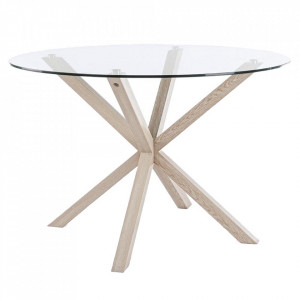 Masa dining maro din metal 114 cm May Bizzotto