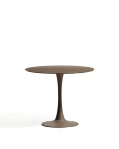 Masa dining maro din sticla 90 cm Vedira Kave Home