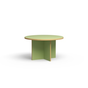 Masa dining verde fistic 129 cm Aby HKliving