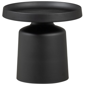 Masa laterala din metal negru 49 cm Peer Woood