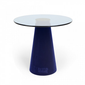 Masuta albastra din rasina 40 cm Leader Of The Fan Club Blue Bold Monkey
