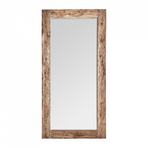 Oglinda dreptunghiulara maro din lemn 100x200 cm Eva Vical Home