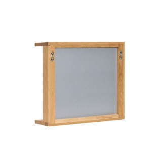 Oglinda dreptunghiulara maro din lemn 35x50 cm Base Hubsch