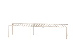 Organizator extensibil pentru bucatarie alb din metal SM045-W The Home Collection