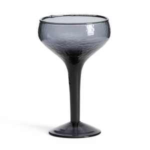 Pahar pentru vin albastru din sticla 10x17 cm Sileia Kave Home