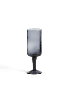 Pahar pentru vin albastru din sticla 7x19 cm Obila Kave Home