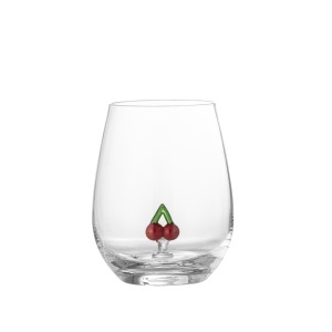Pahar transparent din sticla 560 ml Misa Cherry Bloomingville