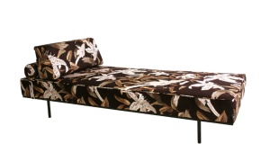 Pat de zi multicolor din catifea Floral HK Living