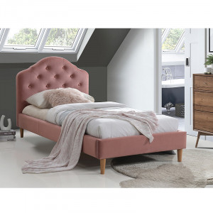 Pat roz din catifea 90x200 cm Chloe The Home Collection