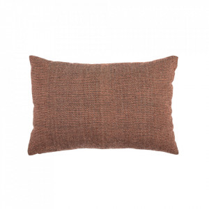 Perna decorativa dreptunghiulara portocalie din bumbac 40x60 cm Izzy Bloomingville