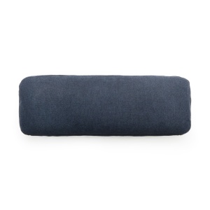 Perna dreptunghiulara albastra din textil 24x72 cm Neom Kave Home
