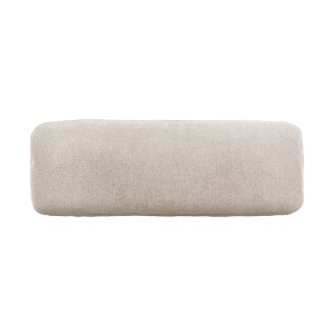 Perna dreptunghiulara bej din textil 24x72 cm Neom Kave Home