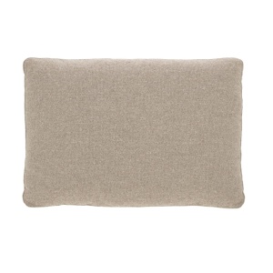 Perna dreptunghiulara bej din textil 40x60 cm Blok Kave Home