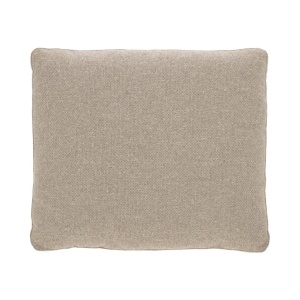 Perna dreptunghiulara crem din textil 50x60 cm Blok Kave Home