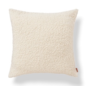 Perna patrata alb antic din fibre 50x50 cm Moor Ferm Living