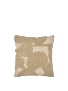 Perna patrata alb antic din fibre naturale 50x50 cm Cilla Ferm Living