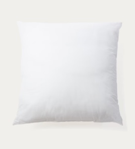Perna patrata alba din textil 50x50 cm Dulnia Kave Home