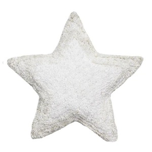 Perna pentru copii alba/ivorie din bumbac 54x54 cm Stella Lorena Canals