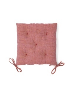 Perna sezut roz din fibre 45x45 cm Aren Kave Home