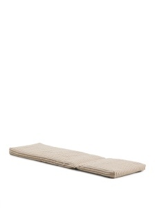 Perna sezut sezlong exterior bej din fibre sintetice 50x175 cm Dirome Kave Home