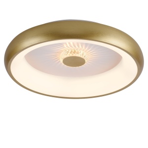 Plafoniera aurie din metal Vertigo Zuma Line