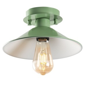 Plafoniera verde din metal Konıksıvama The Home Collection