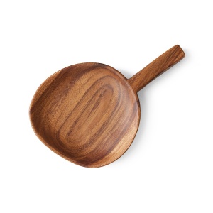Platou maro din lemn 19x30 cm Acacia HKliving