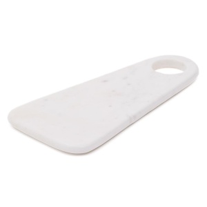 Platou pentru servire alb din marmura 15x32 cm Zera Kave Home
