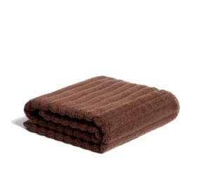 Prosop maro deschis din bumbac 50x90 cm Navira Kave Home