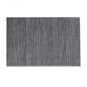 Protectie masa dreptunghiulara gri inchis din plastic 30x45 cm Trend Zeller
