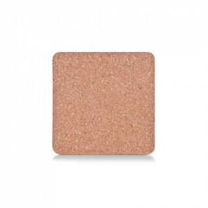 Protectie masa patrata maro din fibre naturale 25x25 cm Avens Zeller