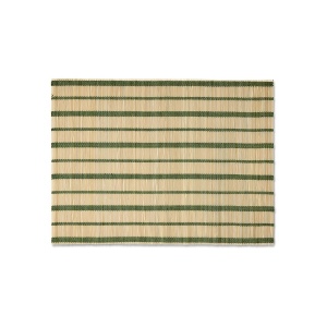 Protectie masa verde din bambus 33x45 cm Uja HKliving