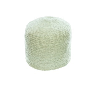 Puf rotund din bumbac verde 40 cm Daiana Kave Home
