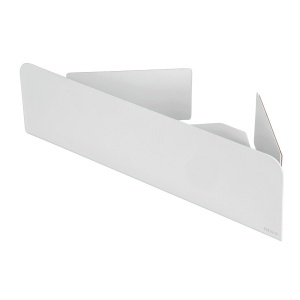 Raft pentru baie din metal alb 30 cm Lizan Wenko