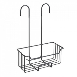 Raft pentru baie negru din metal 25 cm Milo Wenko