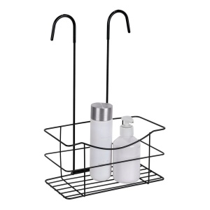Raft pentru baie negru din metal Melun Wenko