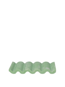 Savoniera verde din fibre naturale 9x14 cm Mist Ferm Living