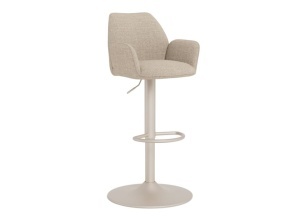 Scaun bar bej din textil Glenda Basel Actona Company