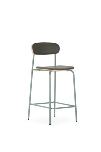 Scaun bar verde/albastru din textil Saula The Home Collection