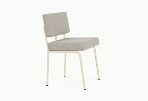 Scaun dining gri/bej din textil Monday Sydney -22 FEST